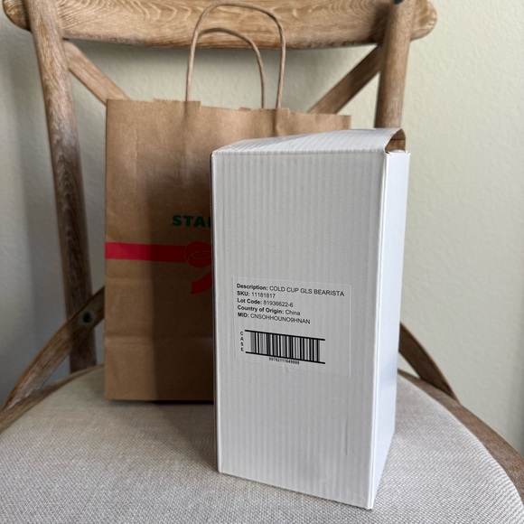 Starbucks bearista clear bear tumbler mug - Picture 6 of 7